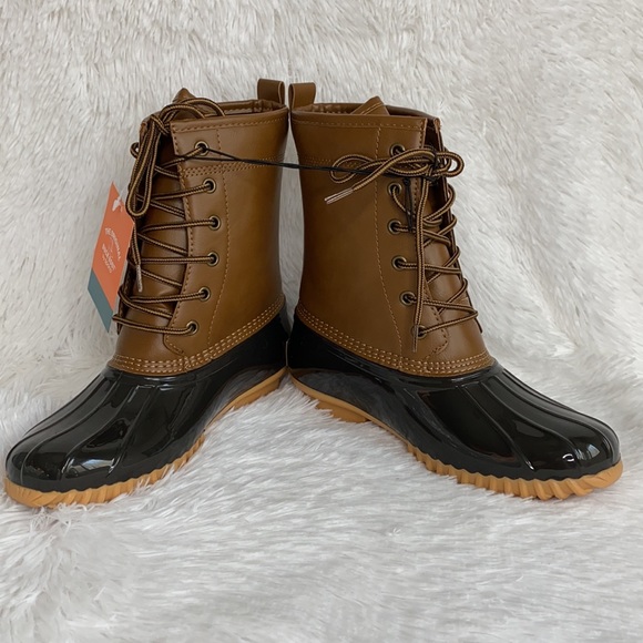 Sporto Ariel Women Shoes Closed Toe Mid High Rain Boots size 7 - Picture 8 of 14